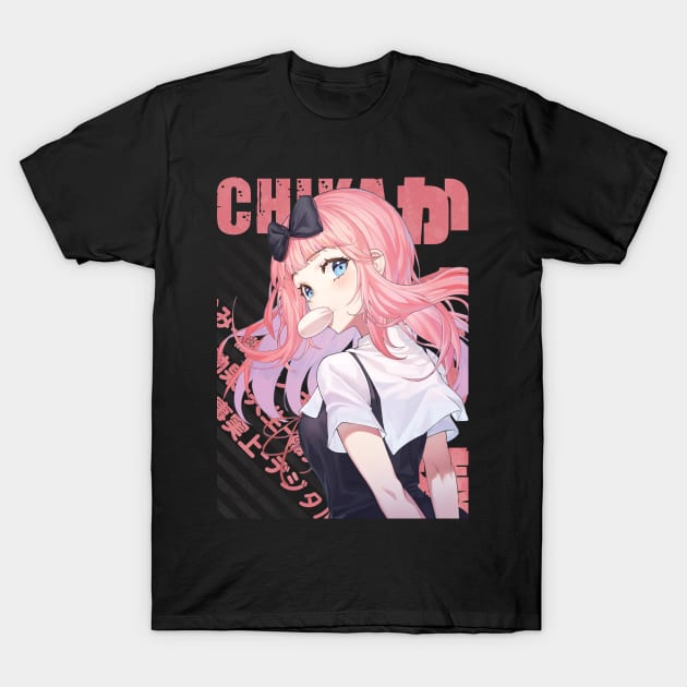 Kaguya-sama - Chika Fujiwara T-Shirt by Recup-Tout